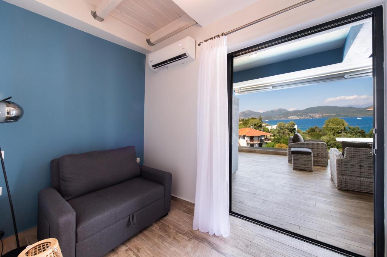 Blue House Luxury Apartment Nikiana Dış mekan fotoğraf
