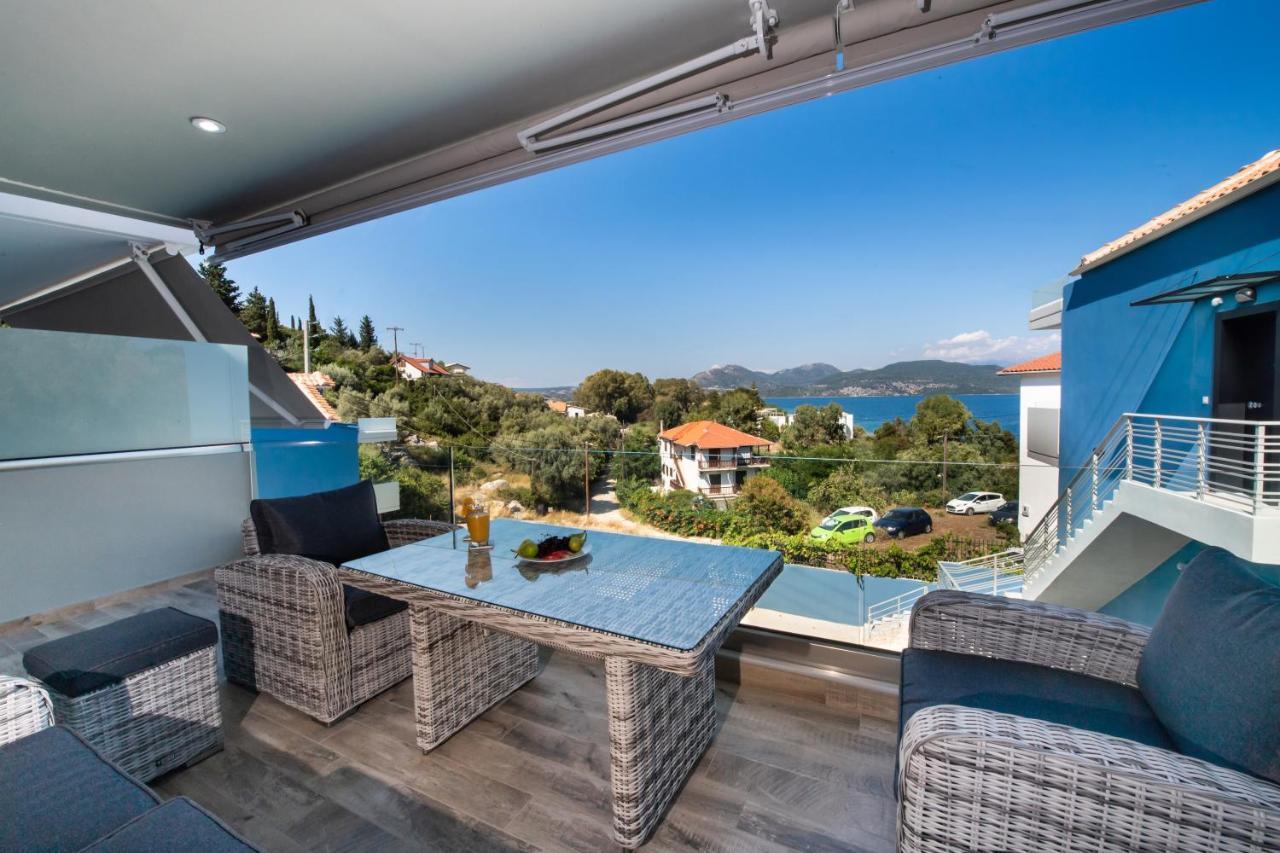 Blue House Luxury Apartment Nikiana Dış mekan fotoğraf