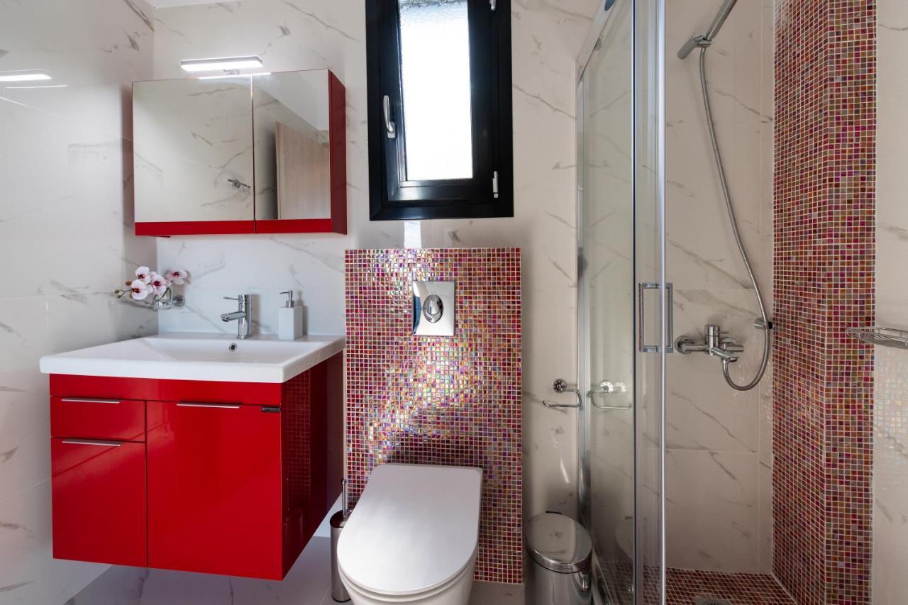 Blue House Luxury Apartment Nikiana Dış mekan fotoğraf