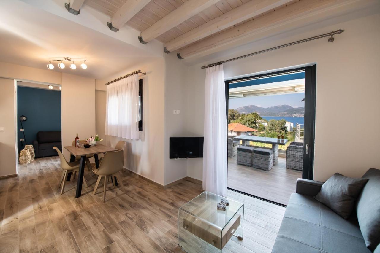 Blue House Luxury Apartment Nikiana Dış mekan fotoğraf
